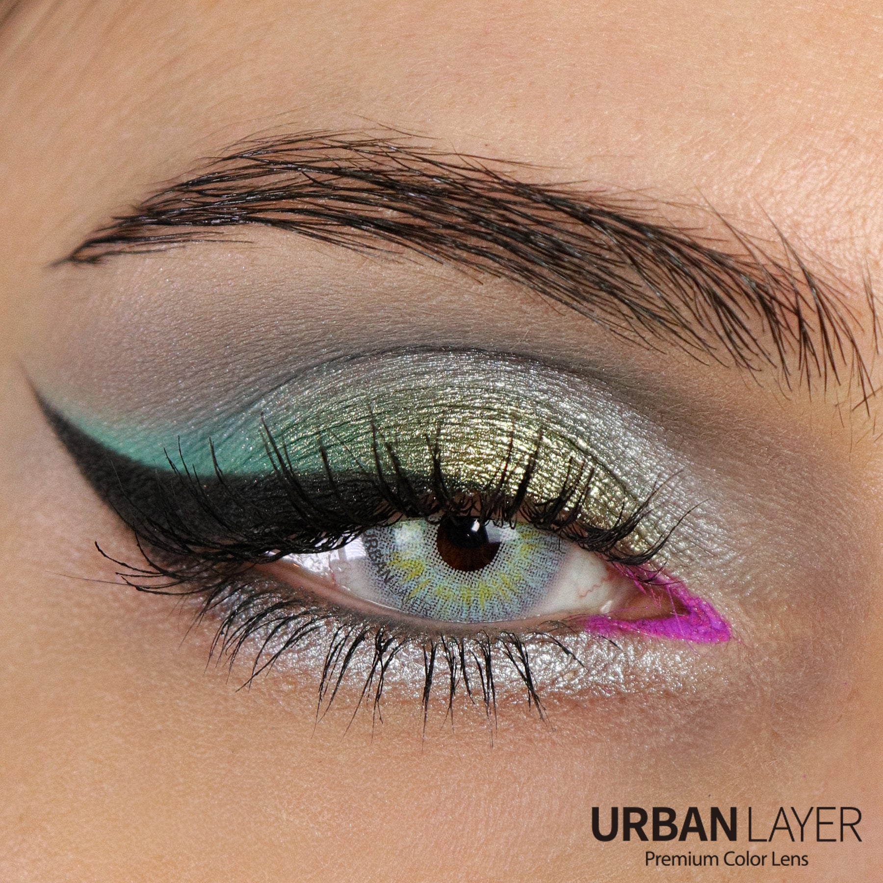All Hand-painted style, natural colored contacts for dark eyes for you ...
