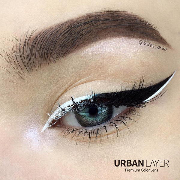 Белый макияж глаз Белый макияж глаз