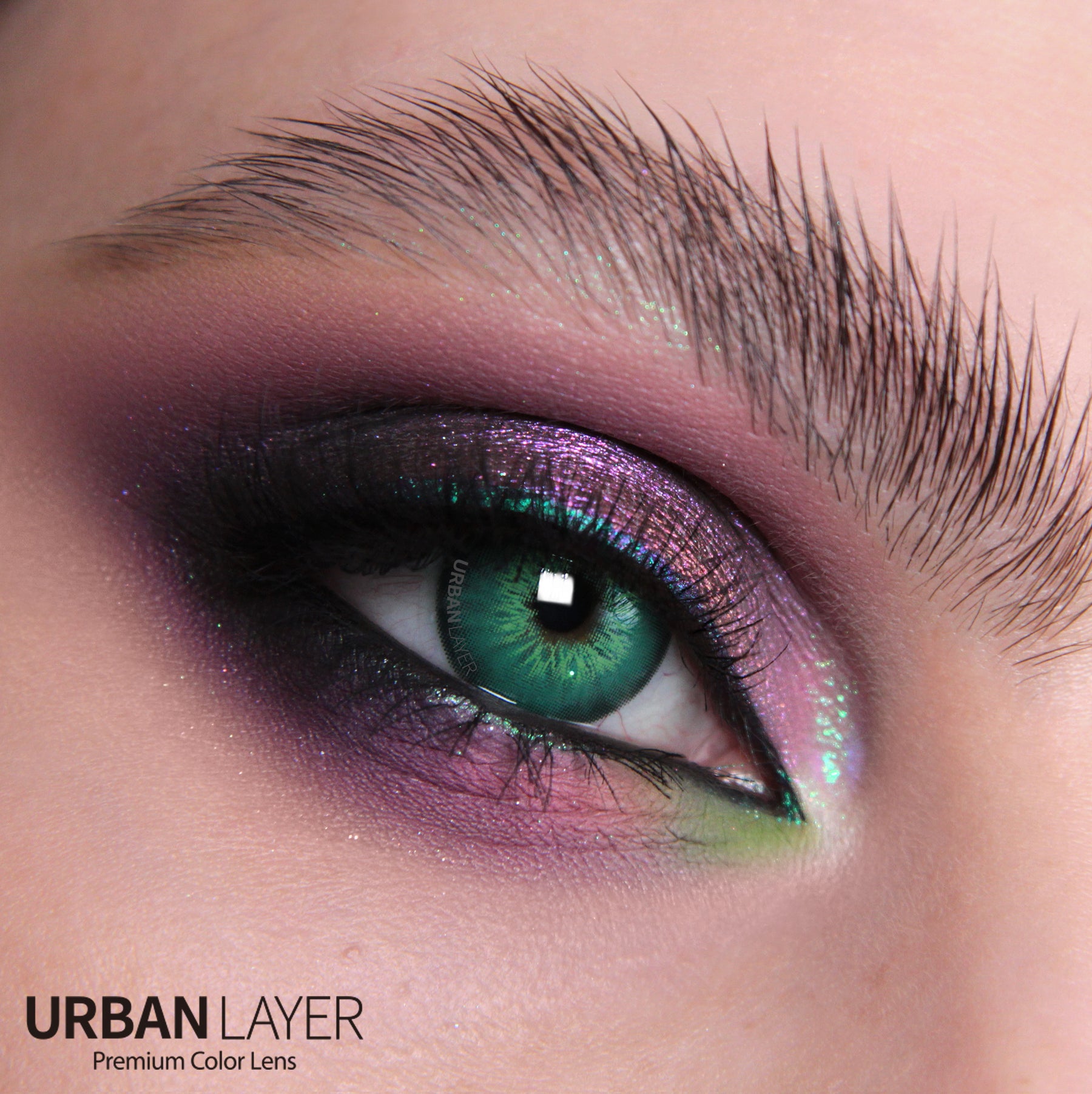 Natural Green colored contacts - natural colored contacts, Urban Layer ...