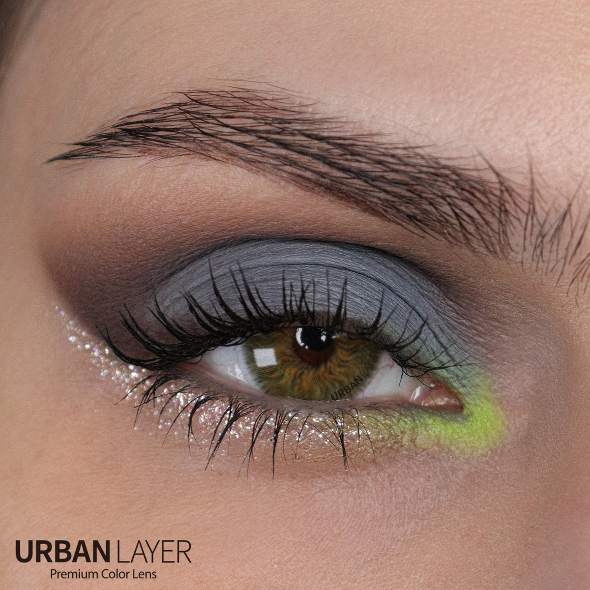 neith. Layered Crush (Camo×Gray) Angeles N Wave Gray – Urban Layer Colored Contacts