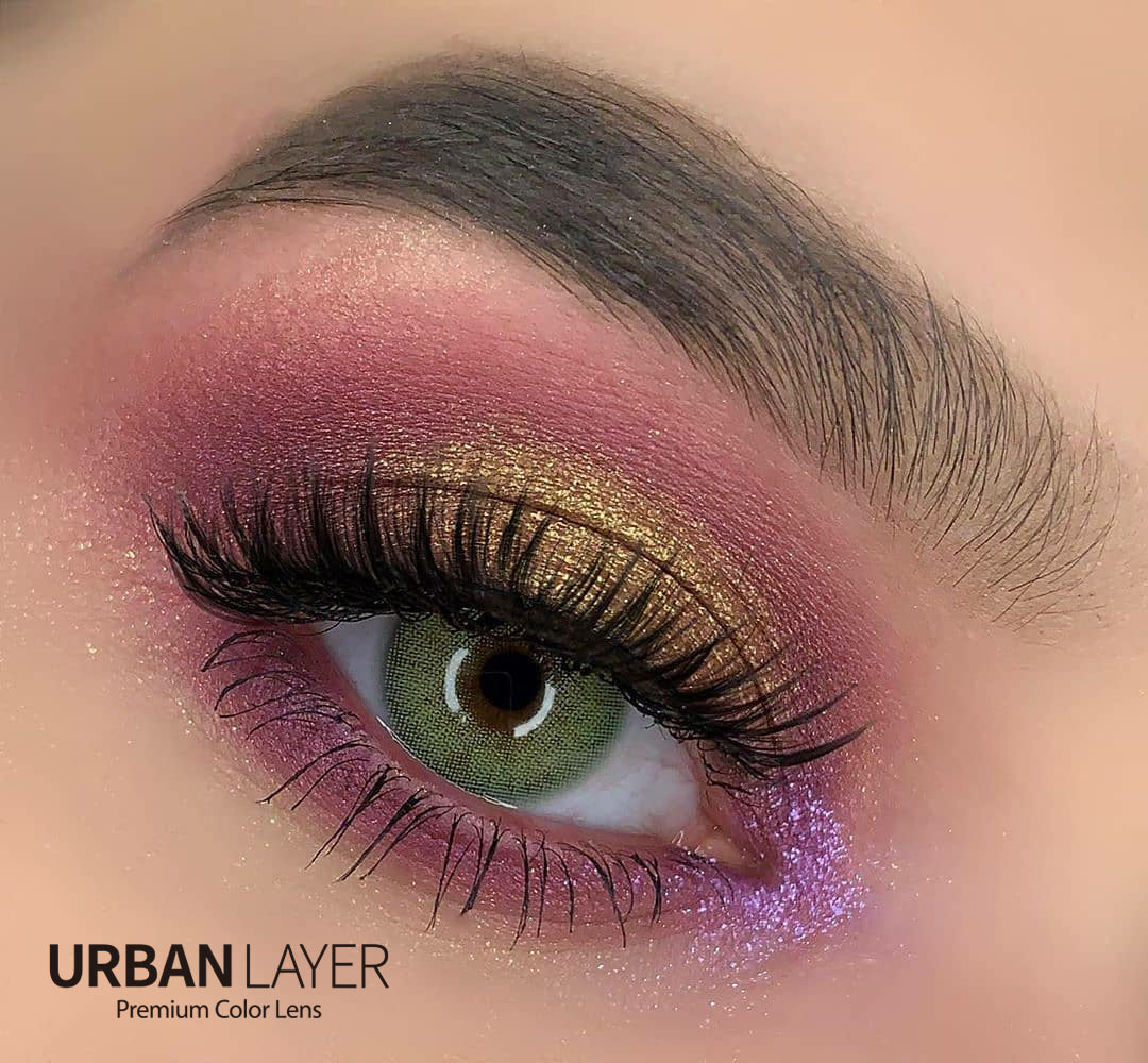 Natural Green colored contacts - natural colored contacts, Urban Layer ...