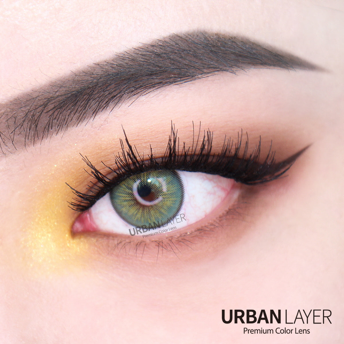 Natural Green colored contacts - natural colored contacts, Urban Layer ...