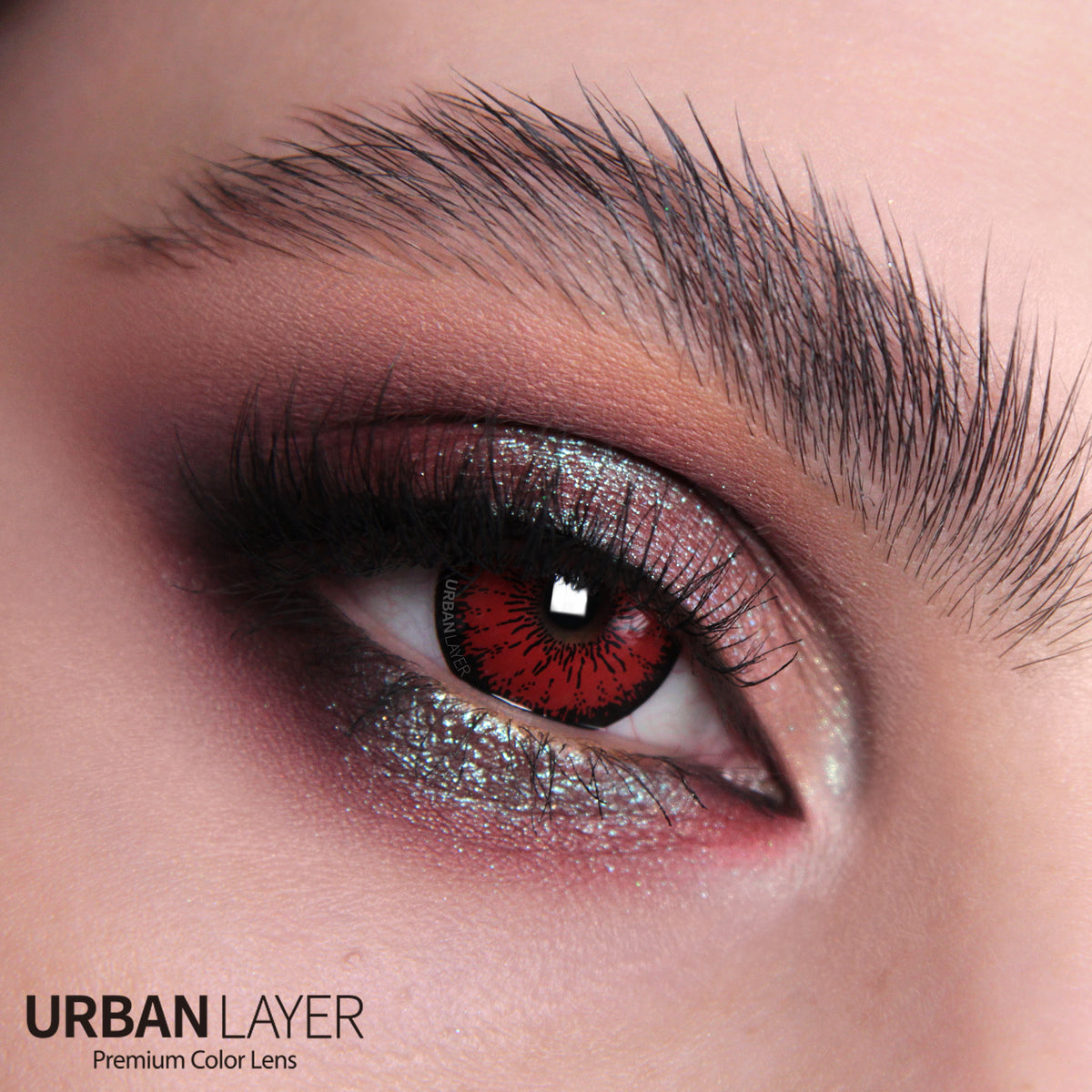 Tokyo N Red – Urban Layer Colored Contacts
